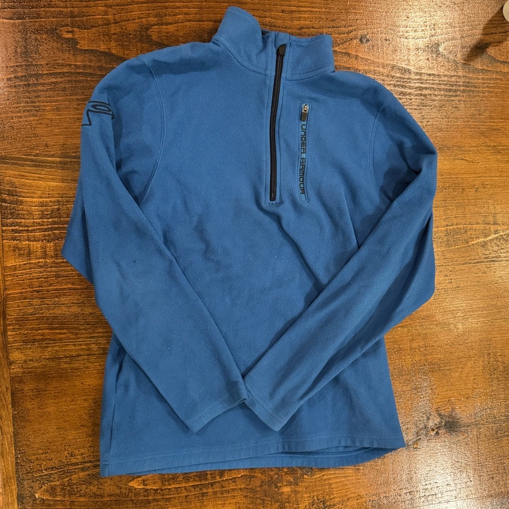 Under Armour Blue Fleece Pullover